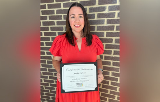 Wake Forest's Jennifer Herbert Earns Prestigious Main Street America Revitalization Credential
