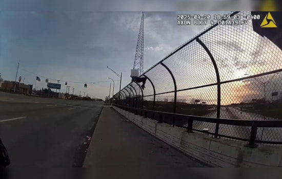 Warren Police Officers Heroically Save Life of Distraught Man on Interstate 696 Overpass on Easter Sunday