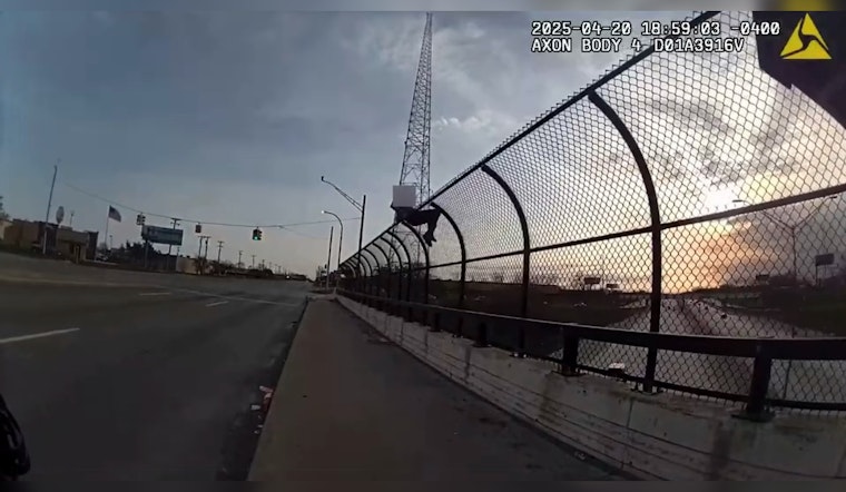 Warren Police Officers Heroically Save Life of Distraught Man on Interstate 696 Overpass on Easter Sunday