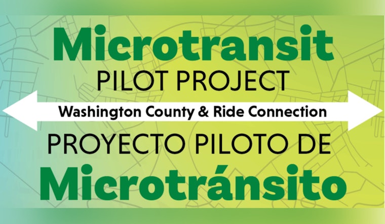 Washington County Partners with Ride Connection to Launch Microtransit Project in South Cooper Mountain and Beyond