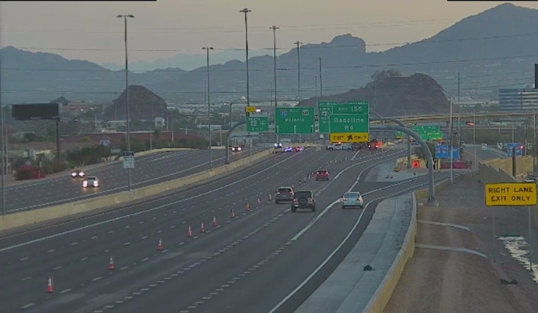Watermelon-Laden Semi-Truck Ignites, Shuts Down I-10 Westbound Lanes