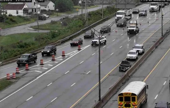 Westbound I-70 Closed Near Downtown Columbus Due to Serious Crash, One Critically Injured