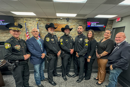White Settlement Police Department Announces Leadership Promotions, Welcomes New Chief of Staff Among Others