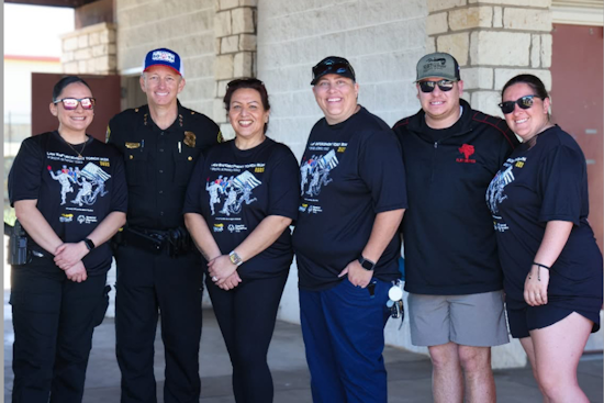 White Settlement Police Department Champions Inclusion at Special Olympics Texas Torch Run in Melissa