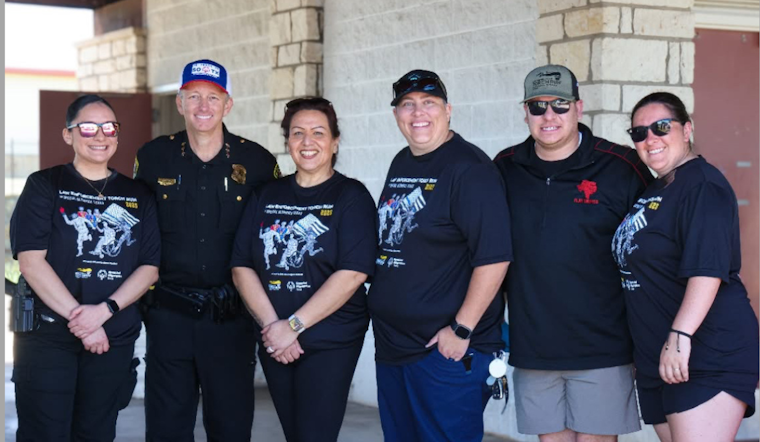 White Settlement Police Department Champions Inclusion at Special Olympics Texas Torch Run in Melissa