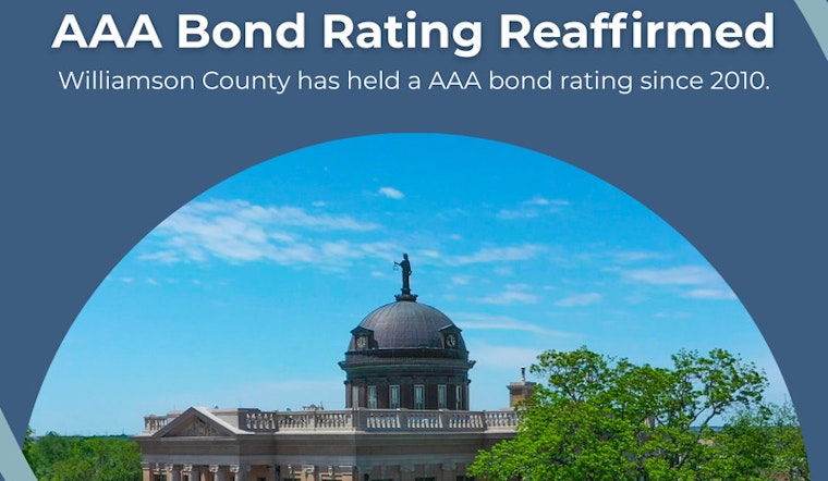 Williamson County Upholds AAA Bond Rating, Plans Ambitious $150M Infrastructure Investment