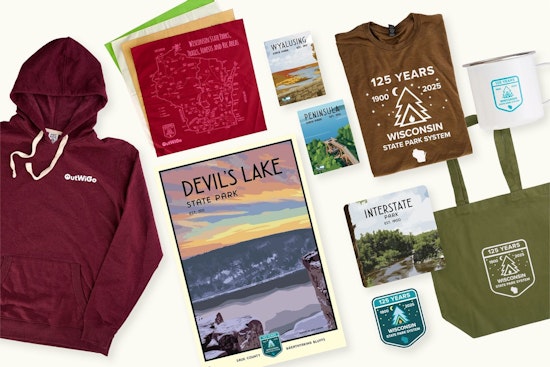 Wisconsin DNR Launches Merchandise Line to Celebrate 125th Anniversary of State Park System