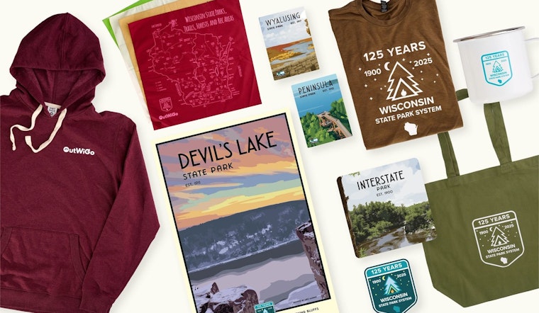 Wisconsin DNR Launches Merchandise Line to Celebrate 125th Anniversary of State Park System