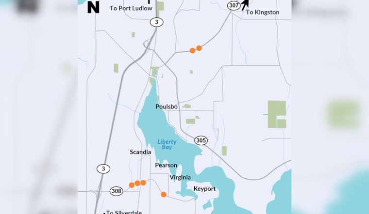 WSDOT Seeks Public Input on Fish Barrier Removal Project Detours Near Poulsbo and Silverdale