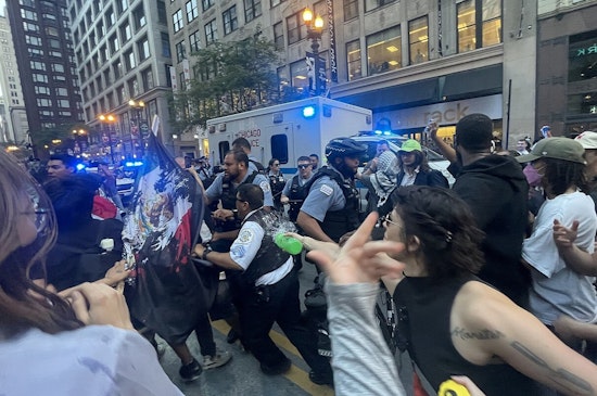 17 Arrested, 4 Charged With Felonies in Chicago Anti-ICE Protests Protester Injured as Car Drives Through Crowd