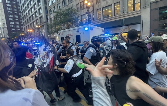 17 Arrested, 4 Charged With Felonies in Chicago Anti-ICE Protests Protester Injured as Car Drives Through Crowd