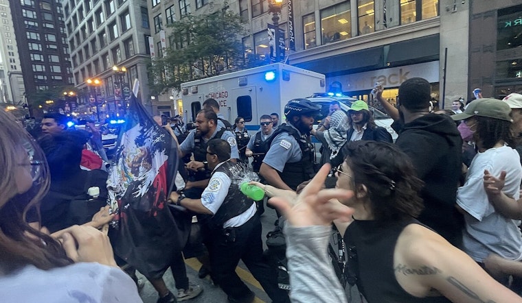 17 Arrested, 4 Charged With Felonies in Chicago Anti-ICE Protests Protester Injured as Car Drives Through Crowd
