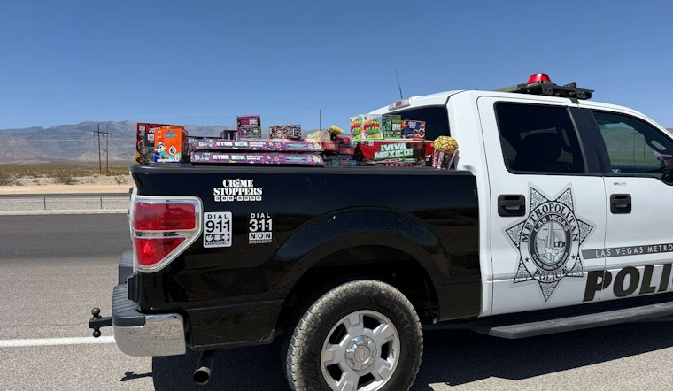 LVMPD Seizes 5,000 Pounds of Illegal Fireworks, Issues 56 Citations Amid Crackdown in Las Vegas