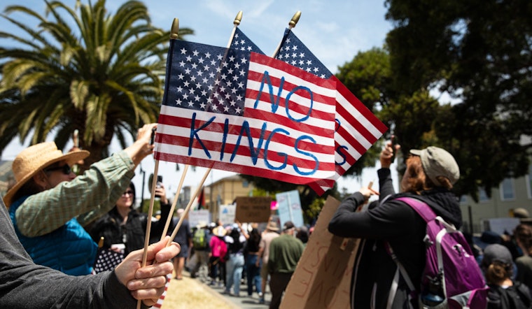 Photos: Thousands March in San Francisco’s ‘No Kings’ Protest; Largely a Peaceful Day