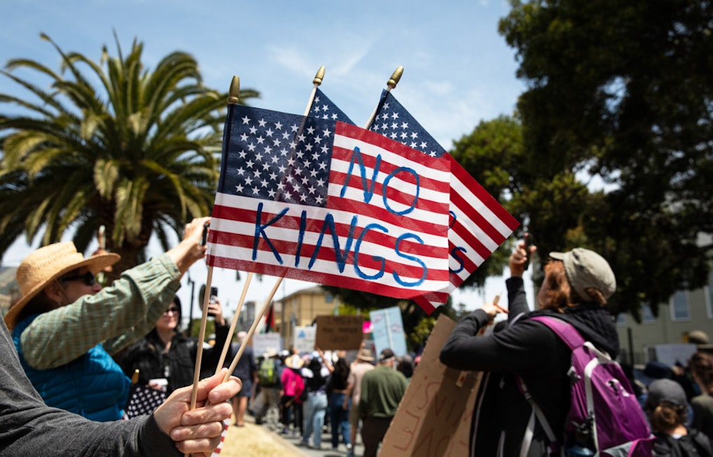 Photos: Thousands March in San Francisco’s ‘No Kings’ Protest; Largely a Peaceful Day