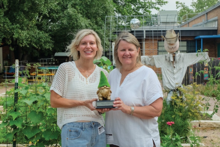 Abbey Seidensticker Garners 2025 Friends in Gardening Award for Transforming Zilker Elementary's School Garden
