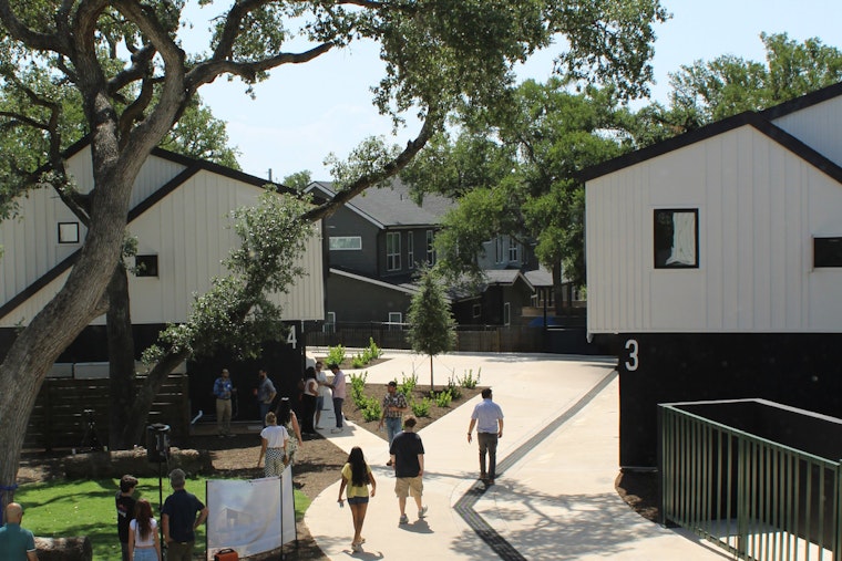 Affordable Homeownership Blooms in South Austin with Industry SOMA Townhomes Grand Opening