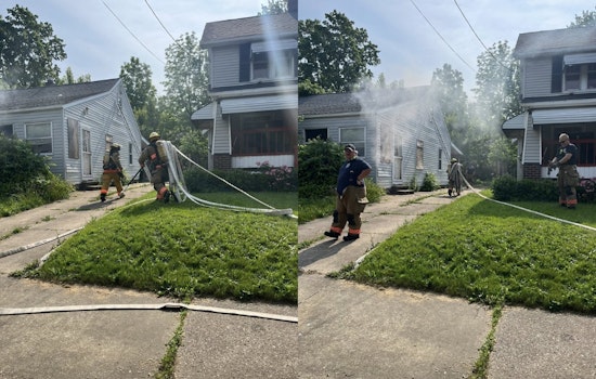 Akron Firefighters Enhance Skills with Simulated Rescue Training, Lieutenant Candidates Tested on Leadership
