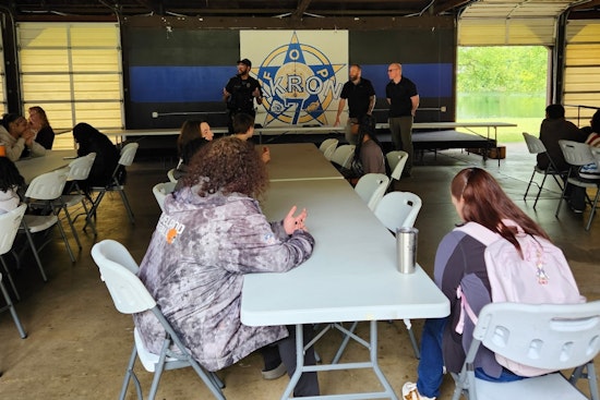 Akron's Future Protectors: Police Explorers Program Celebrates Ellet and Garfield Students' Completion with Dynamic Demonstrations