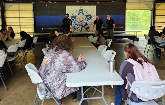 Akron's Future Protectors: Police Explorers Program Celebrates Ellet and Garfield Students' Completion with Dynamic Demonstrations