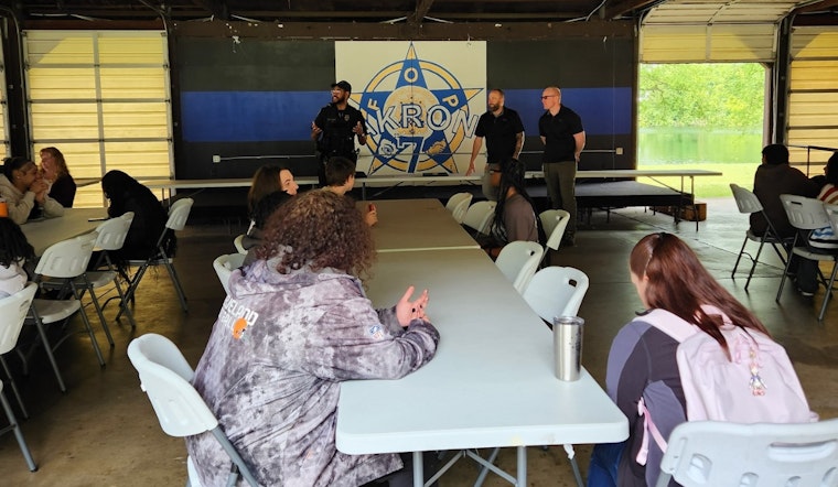 Akron's Future Protectors: Police Explorers Program Celebrates Ellet and Garfield Students' Completion with Dynamic Demonstrations