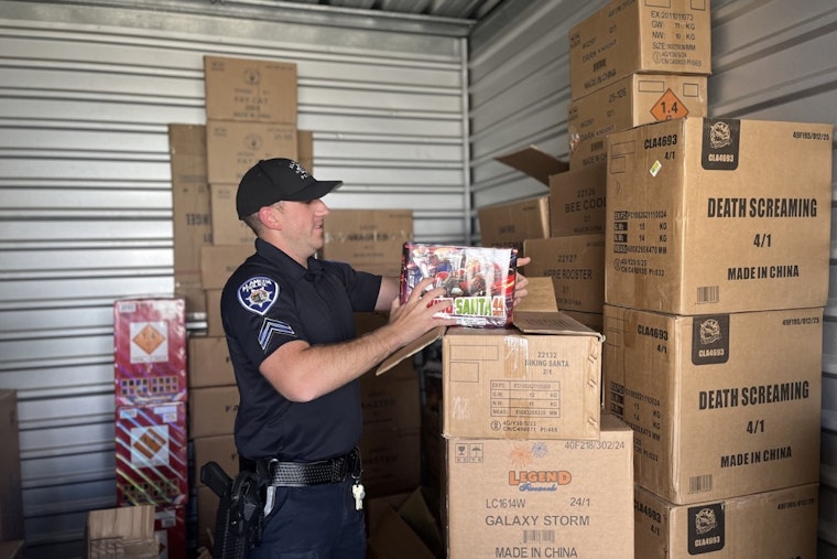 Alameda Police Seize Over 1,500 Illegal Fireworks, Largest Haul in Alameda County for the Year Ahead of July 4th