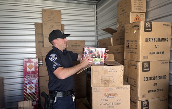Alameda Police Seize Over 1,500 Illegal Fireworks, Largest Haul in Alameda County for the Year Ahead of July 4th