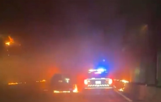 Amazon Truck Fire Causes Temporary Closure of Boston's Ted Williams Tunnel, No Extended Disruption to Traffic