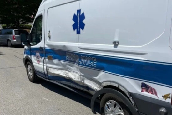 Ambulance Transporting Young Girl to Hospital Involved in Crash in Attleboro, No Serious Injuries Reported
