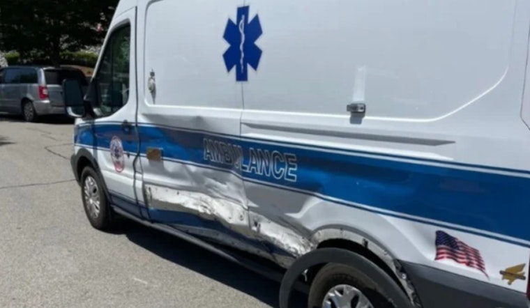 Ambulance Transporting Young Girl to Hospital Involved in Crash in Attleboro, No Serious Injuries Reported