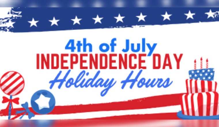Apache Junction Announces Altered Facility Schedules for Independence Day Celebrations