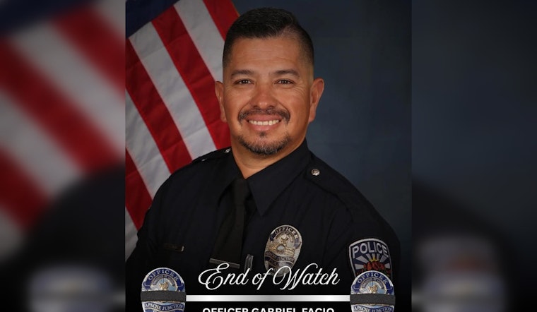 Apache Junction Police Department Mourns Officer Gabriel Facio, Killed in Line of Duty