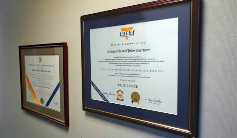 Arlington Police Department Seeks CALEA Accreditation: Invites Public Feedback on Performance and Service
