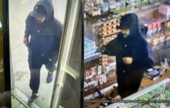 Armed Robbery at Simi Valley Tobacco Store; Police Seek Public's Help to Identify Suspect