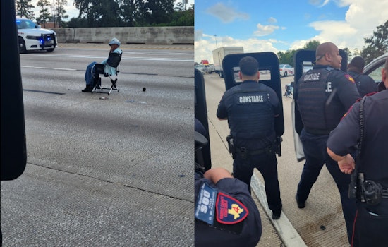 Armed Standoff on North Freeway Near Cypresswood Drive Disrupts Traffic, Public Urged to Avoid Area