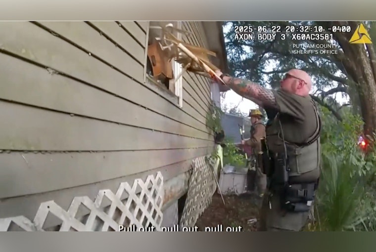 Arson Confirmed in Putnam County Mobile Home Fire with Three Hospitalized, Rescue of Victims and Dogs Caught on Video