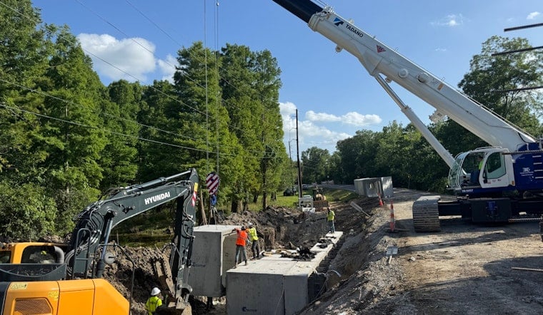 Ascension Parish's Bluff Road Project Advances with Improved Drainage and Smoother Roads Ahead