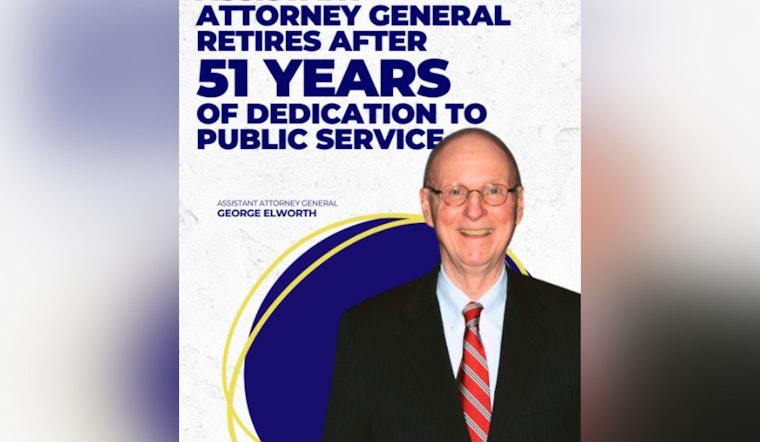 Assistant Attorney General George Elworth Retires After 51 Years of Service to Michigan