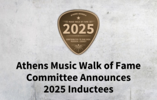 Athens Celebrates Sonic Legacy with New Inductees to Music Walk of Fame
