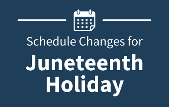 Athens-Clarke County Announces Service Adjustments for Juneteenth Celebrations