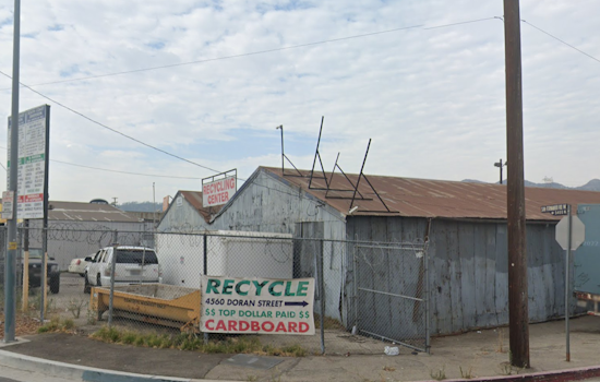 Atwater Village Recycling Yard Fire Threatens CNG Trucks, Disrupts Traffic and Rail Operations