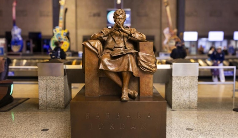 Austin Airport Honors Trailblazer Barbara Jordan with Terminal and Sculpture Installation