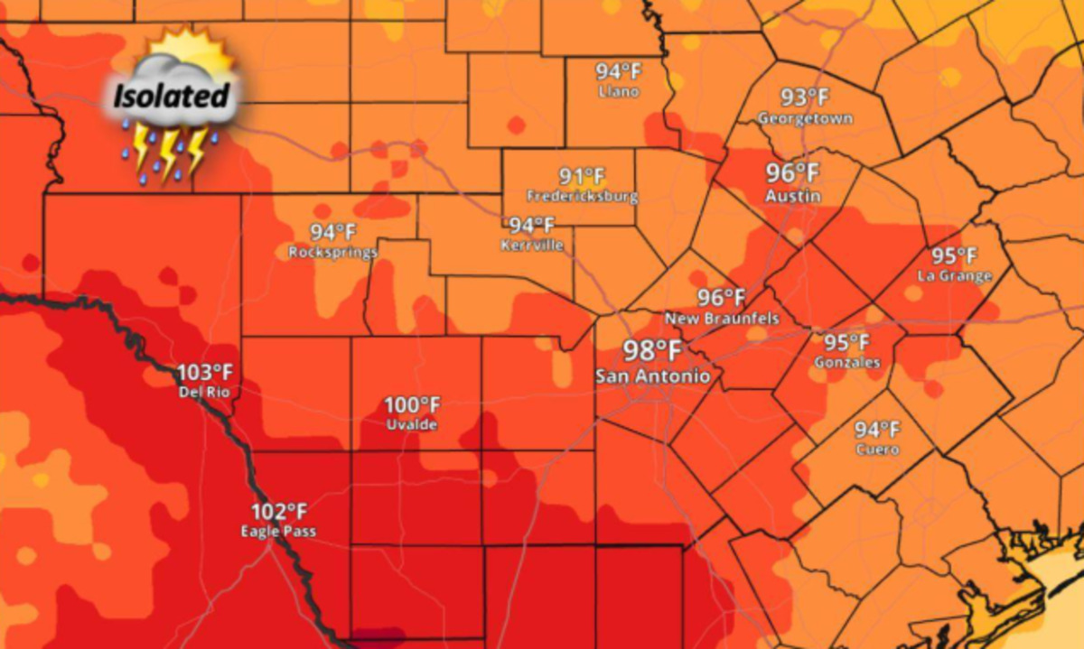 Austin Prepares for Week of Changing Weather: Rain, Thunderstorms, and High Heat in the Forecast