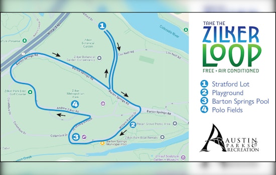 Austin's Zilker Park Offers Free 'Zilker Loop' Rides for Independence Day Weekend