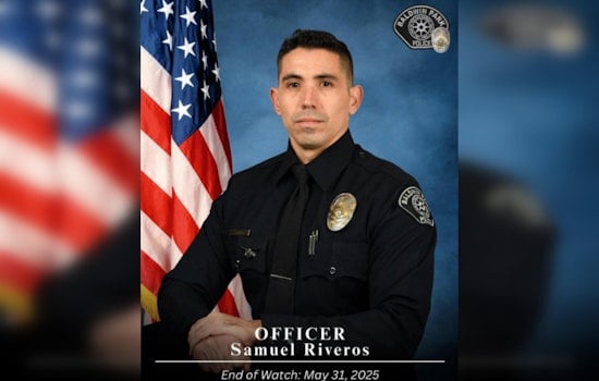Baldwin Park Mourns the Loss of Dedicated Officer Samuel "Sam" Riveros Fallen in the Line of Duty