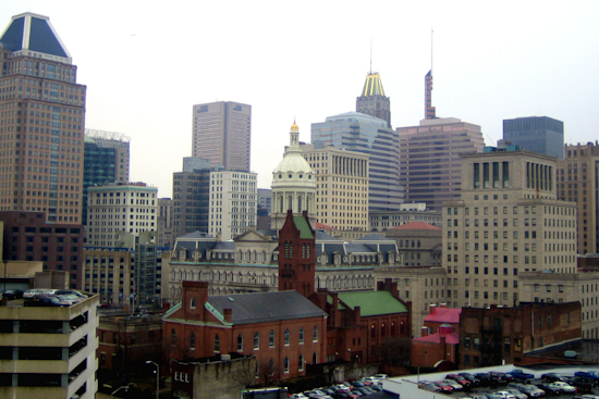 Baltimore Begins Gloomy Workweek Under Clouds, Drizzle, and Flood Watch