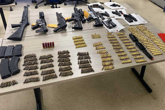 Baltimore Police Arrest Suspect Accused of Armed Robbery and Seize Cache of Over 10 Firearms