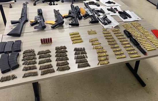 Baltimore Police Arrest Suspect Accused of Armed Robbery and Seize Cache of Over 10 Firearms