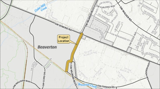 Beaverton Plans Sidewalk Enhancements on Murray Boulevard, Public Input Sought Online Until June 22