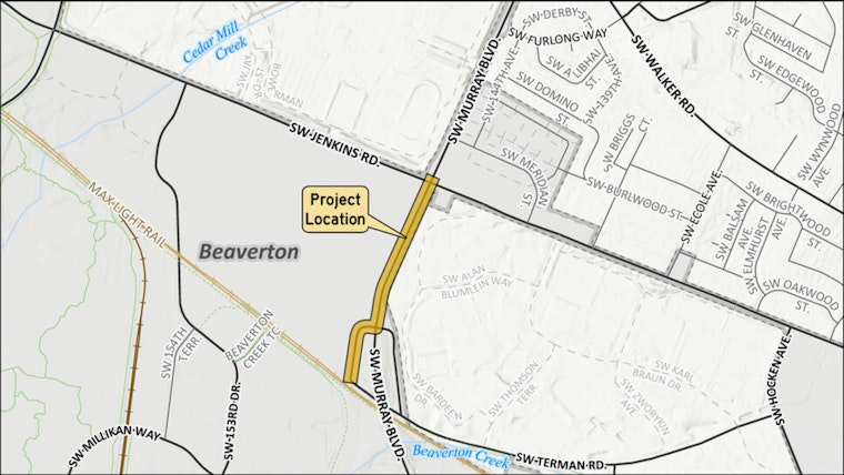 Beaverton Plans Sidewalk Enhancements on Murray Boulevard, Public Input Sought Online Until June 22